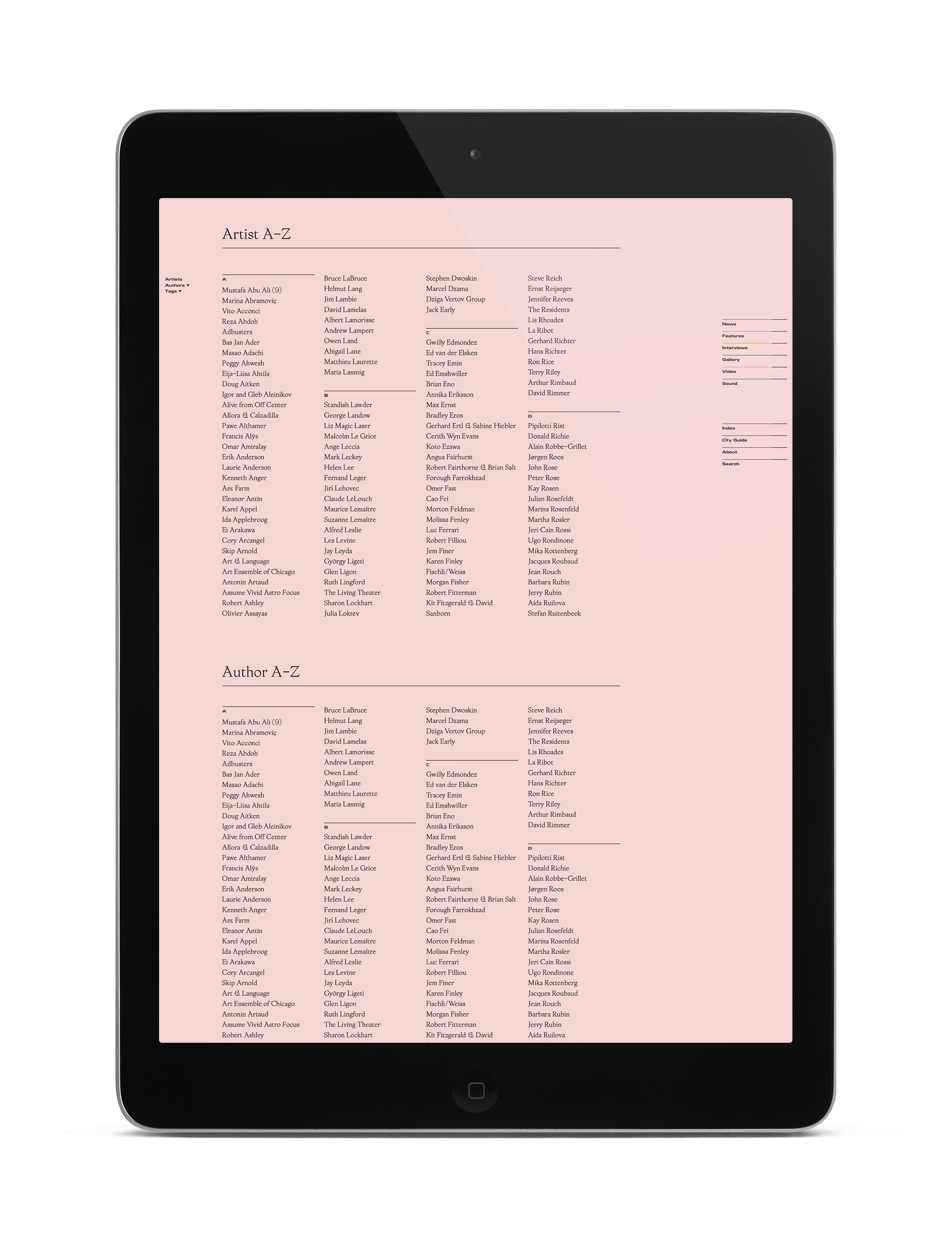 Website Design, With David Rudnick