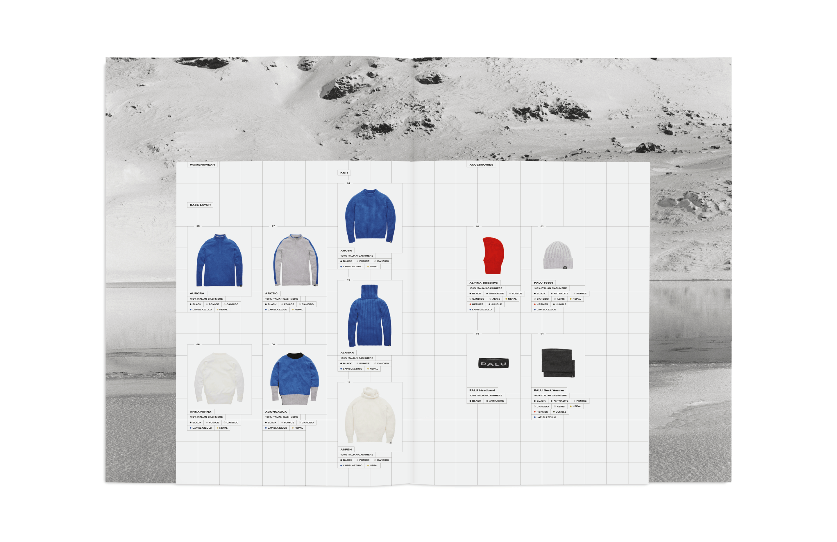 Identity and lookbook design