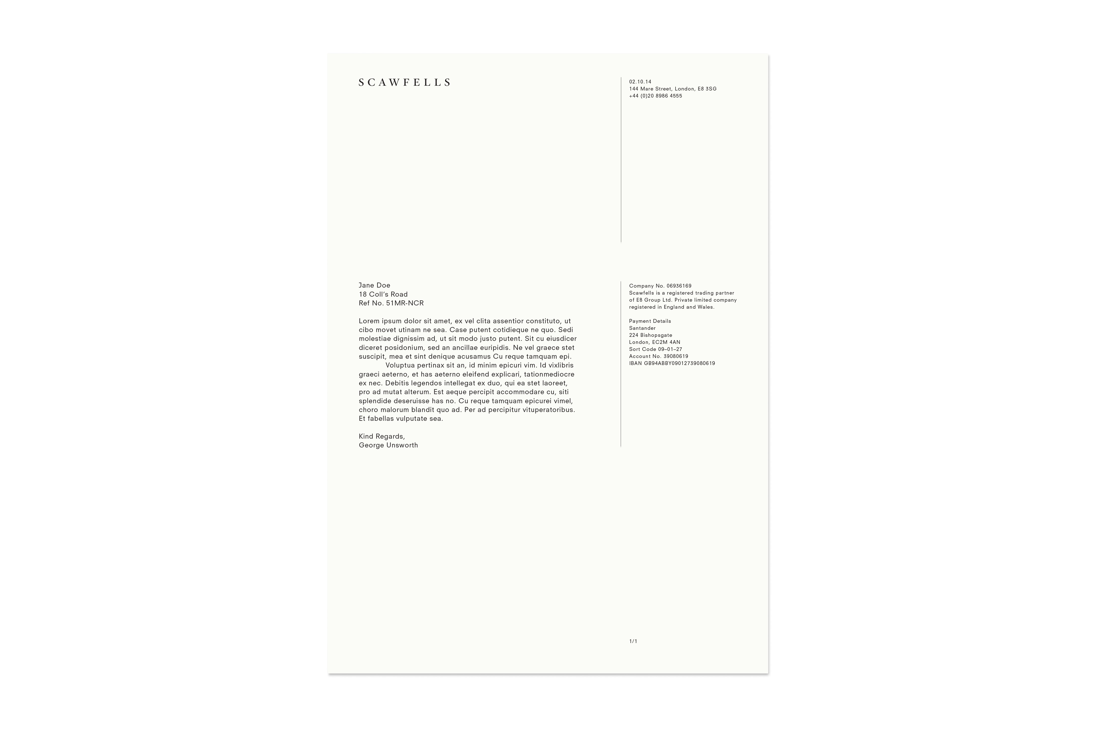 Wordmark and stationery